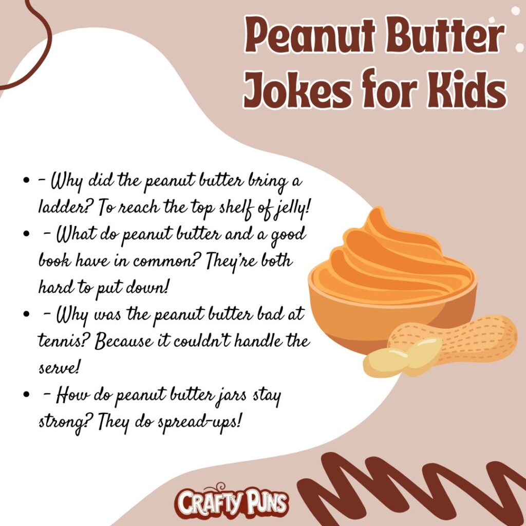 Peanut Butter Jokes for Kids