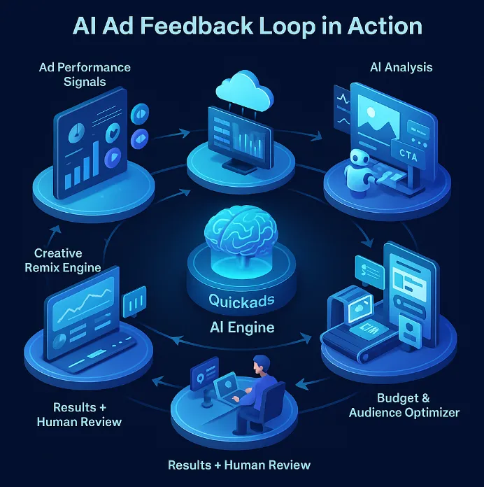 The Feedback Loop Iterating on Real Data With AI Ads