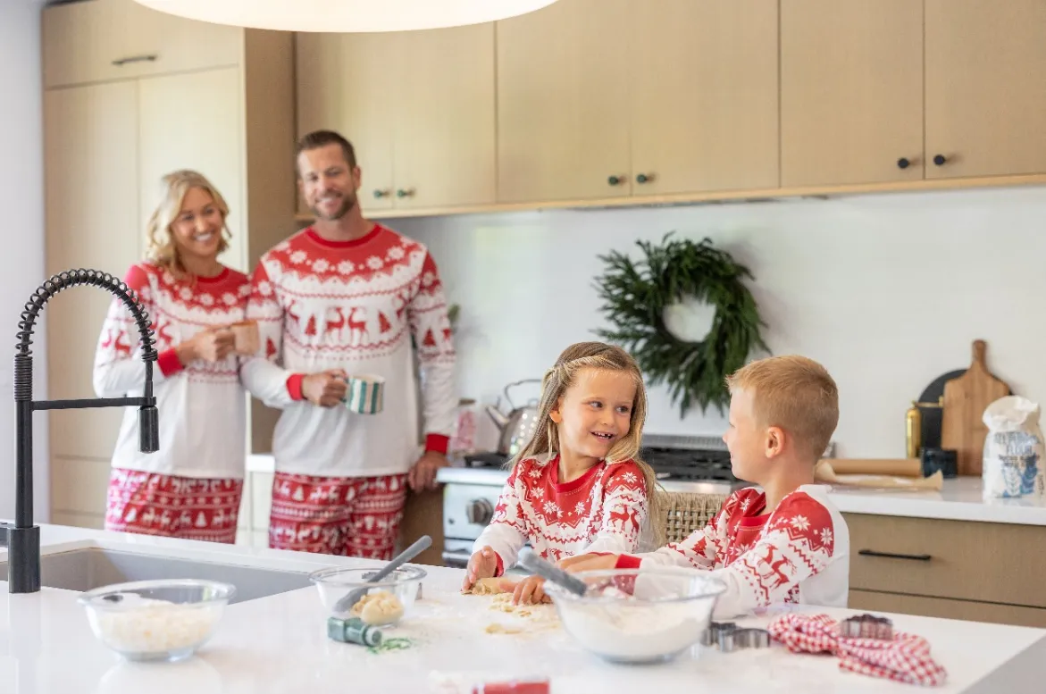 Jingle Bell Love Matching Christmas Couple Pajamas That Make Spirits Bright