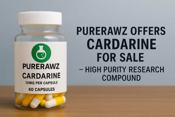 PureRawz Offers Cardarine for Sale – High Purity Research Compound