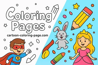 Discover the Magic of Creativity with Cartoon-Coloring-Page.com