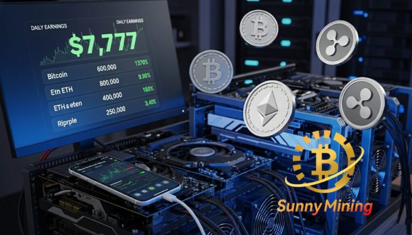 From Holding to Daily Profits of $7,777 How Sunny Mining Cloud Mining Converts Crypto Assets into Yields