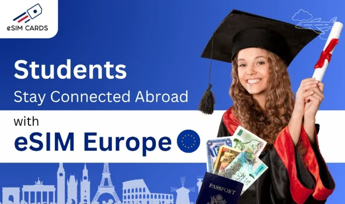 Students Stay Connected Abroad with eSIM Europe