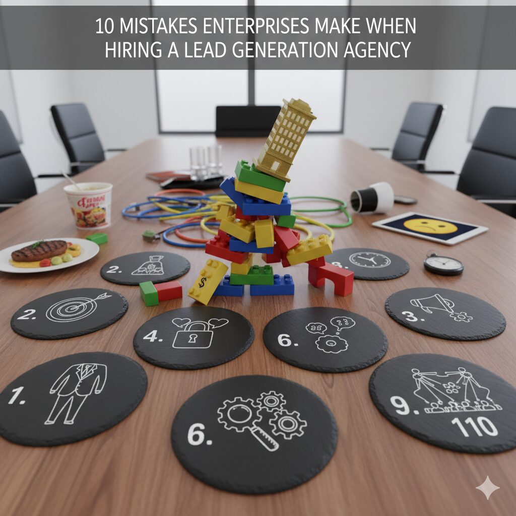 10 Mistakes Enterprises Make When Hiring a Lead Generation Agency10 Mistakes Enterprises Make When Hiring a Lead Generation Agency