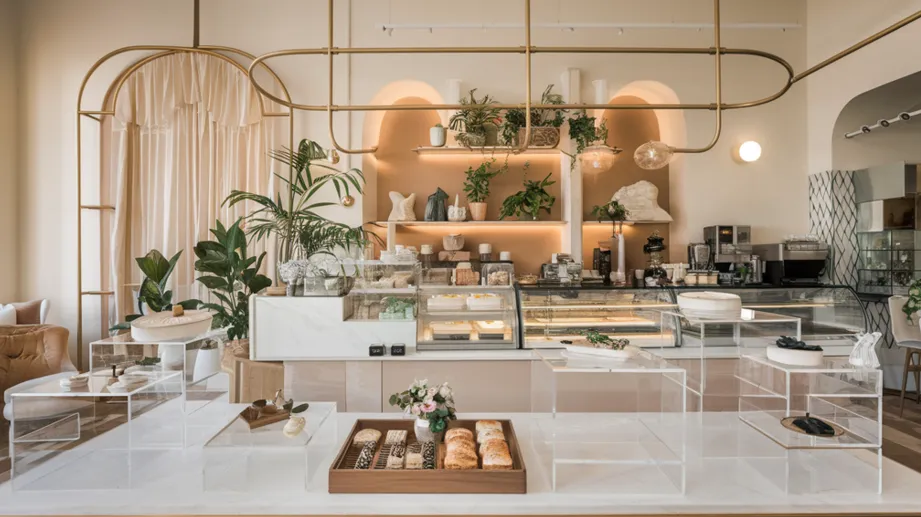Acrylic Sign Holders Key to Chic Café Spaces