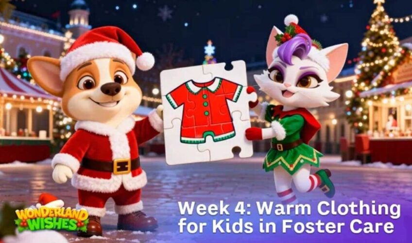 Wonderland Wishes Week 4 Brings Winter Clothing Support to Youth in Foster Care Through Solitaire Clash