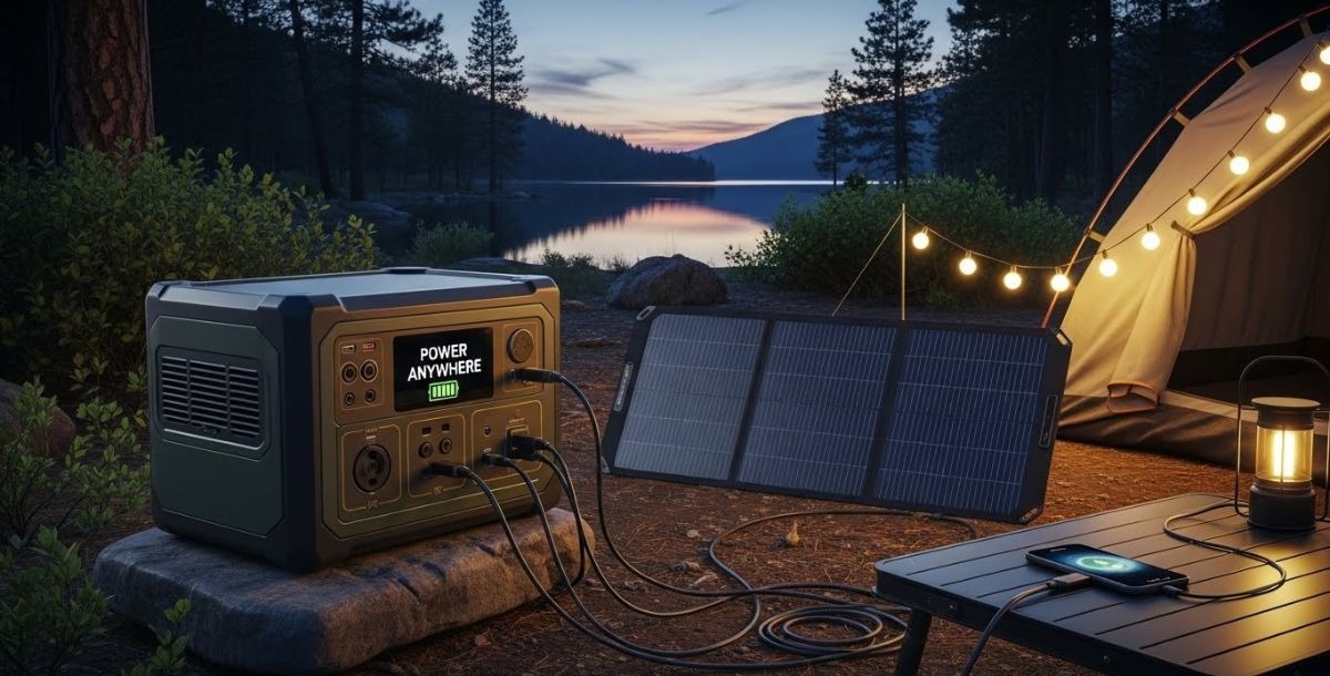 Portable Power Station to Live off the grid: Portable Power Station Power Anywhere