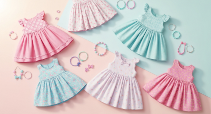Perfect Outfit Combos Baby Girl Dresses and Kids‑Friendly Jewellery Ideas