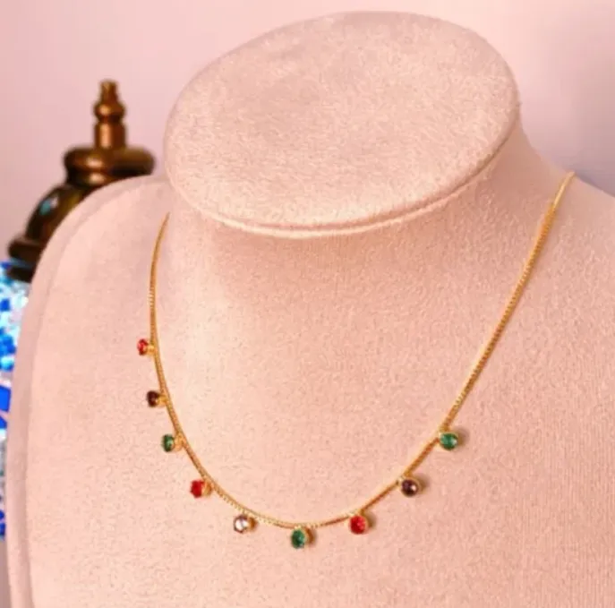 The Secret Behind Multicolored Gemstone Necklaces Why They Captivate Us