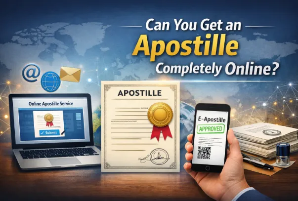 Can You Get an Apostille Completely Online